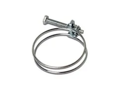 Draadslangklem verzinkt 32 - 36 mm (1¼")