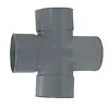 Dubbel T-stuk 88° 3 x mof, 1 x spie 110 mm