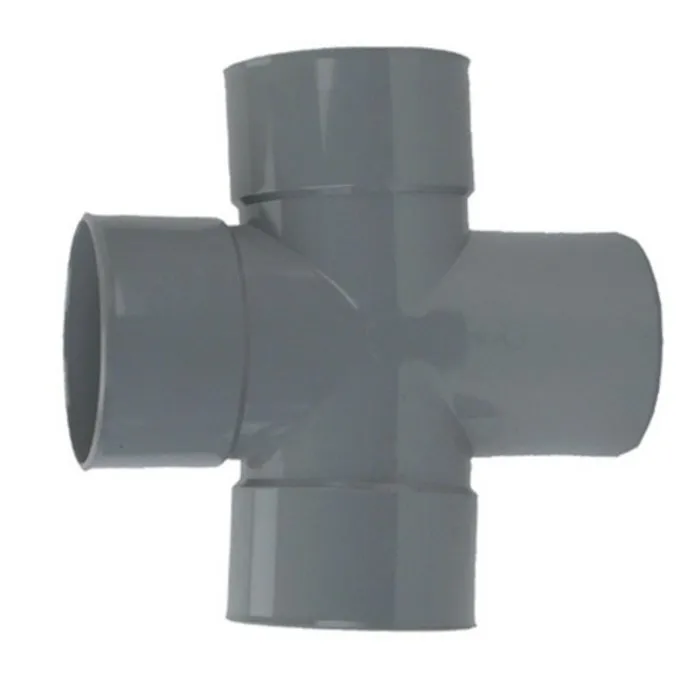 Dubbel T-stuk 88º 3 x mof, 1 x spie 110 mm