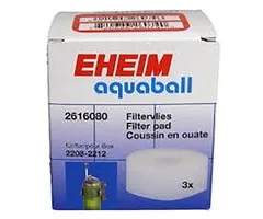 Eheim Eheim Filterschijf Watten Wit voor Aquaball 2208-2212 3 stuks