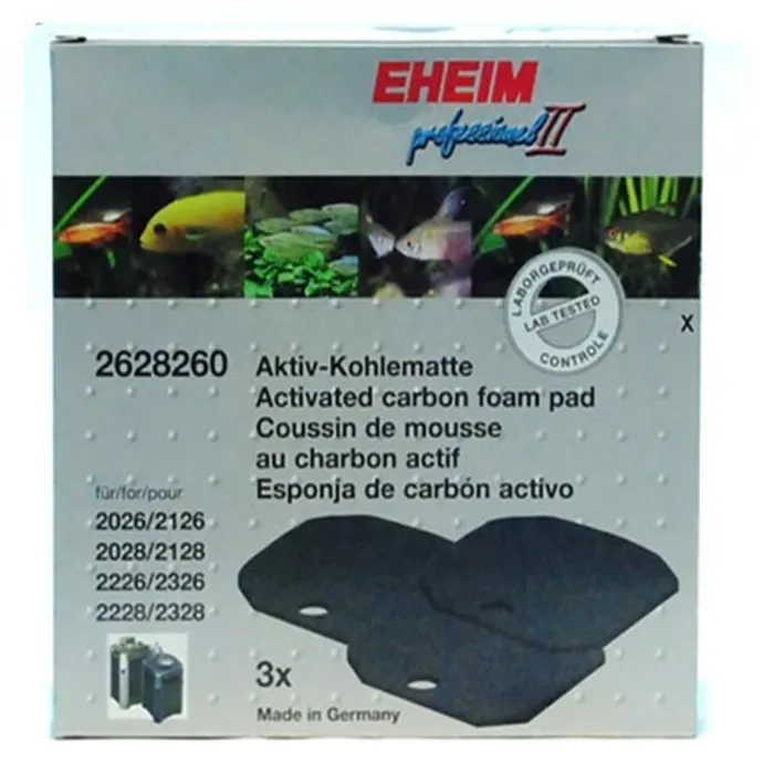 Eheim Eheim Koolfilterschijf voor 2026/2126:2028/2128:2226/2328  3 stuks