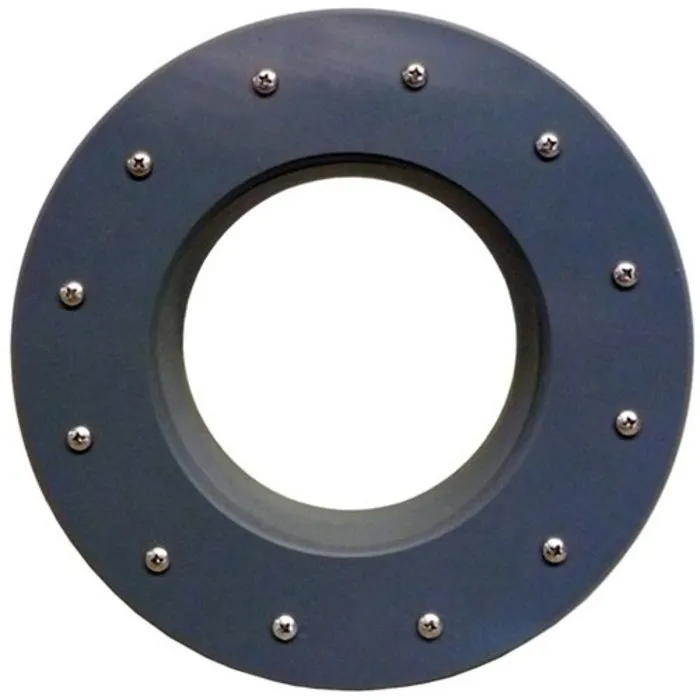 Merkloos Extra grote foliedoorvoer zware kwaliteit 125 mm