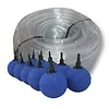 Heldere PVC slang 4-6 mm 25 mtr + 10x Luchtbol 5 cm (actie)
