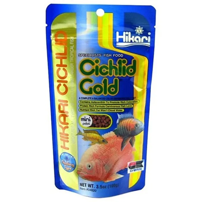 Hikari / Saki Hikari Hikari Cichlid Gold Mini 100 gram Sinking