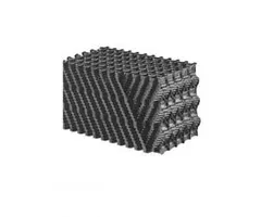 Honingraat filtermedium 120 x 30 x 30cm Zwart