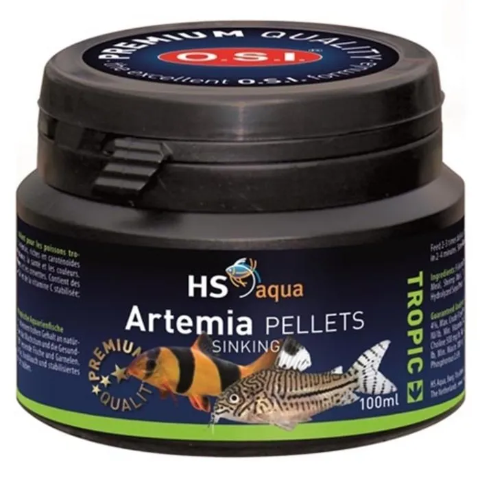 HS Aqua HS Aqua Artemia Pellets Sinking 100 ml