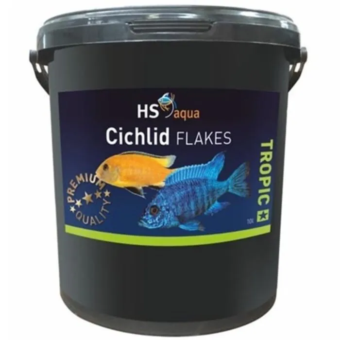 HS Aqua HS Aqua Cichlid Flakes 10 ltr