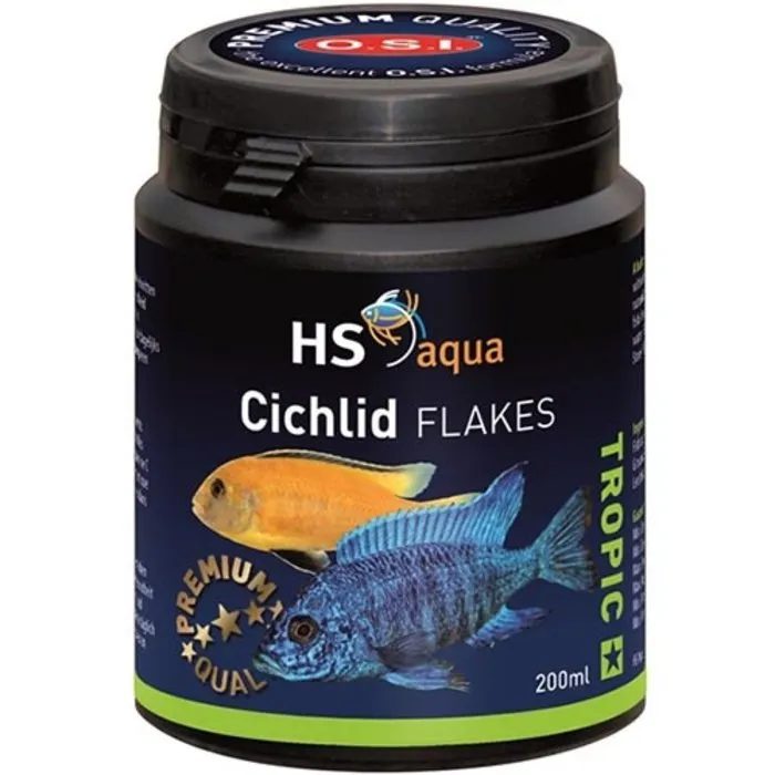 HS Aqua HS Aqua Cichlid Flakes 200 ml