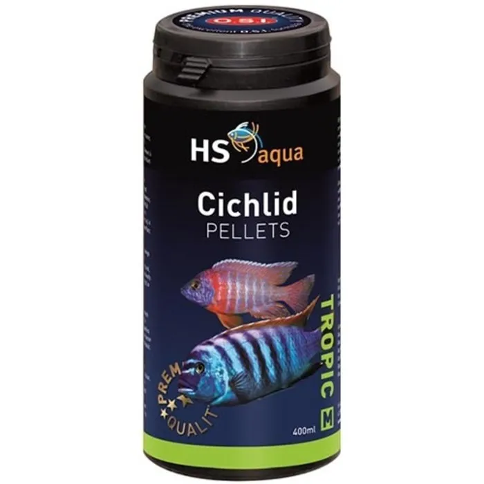 HS Aqua HS Aqua Cichlid Pellets Medium 400 ml