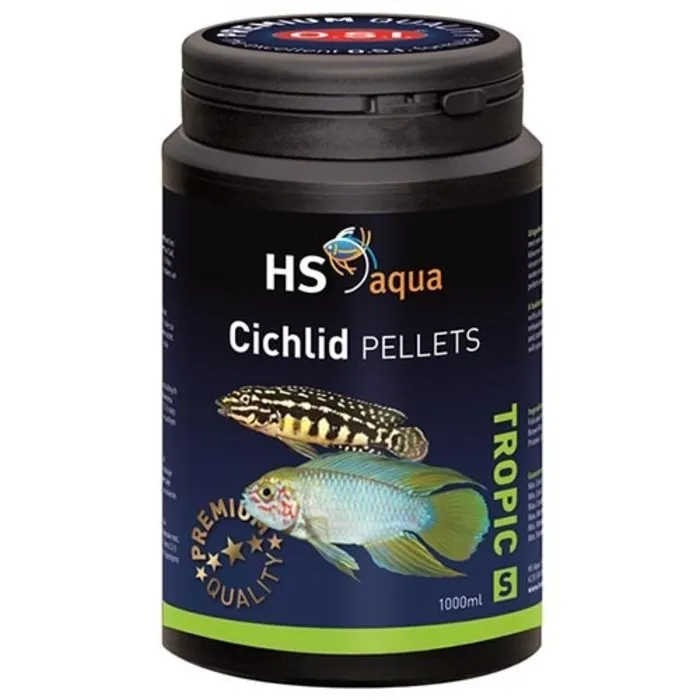 HS Aqua HS Aqua Cichlid Pellets Small 1000 ml