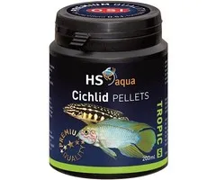 HS Aqua HS Aqua Cichlid Pellets Small 200 ml