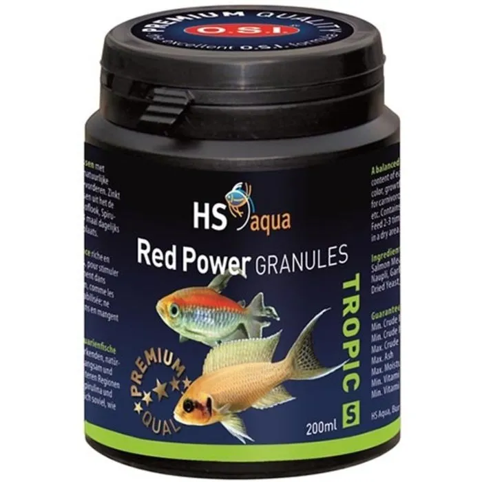 HS Aqua HS Aqua Red Power Granules S 200 ml