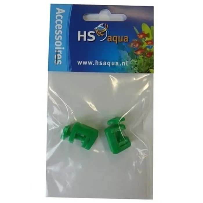 HS Aqua Hs Aqua Slangklem Plastic Groen 4-6 per 2 stuks