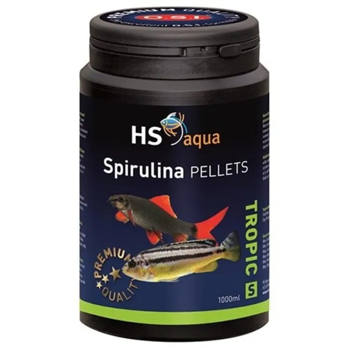 HS Aqua HS Aqua Spirulina Pellets Small 1000 ml