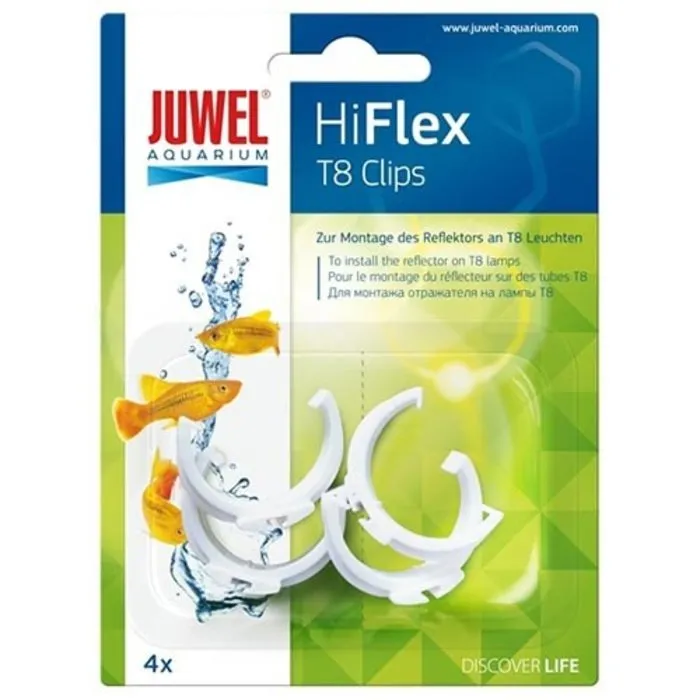 Juwel Juwel Hiflex T8 Clips 4 Stuks