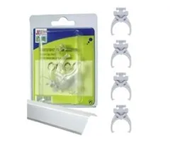 Juwel Juwel kunststof klemmen voor reflectoren T5 4 stuks