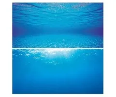 Juwel Juwel Poster XL 150 x 60 cm Tweezijdig Bedrukt Blauw