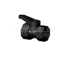 Merkloos PP kogelkraan mini ¾" Binnendraad x Buitendraad