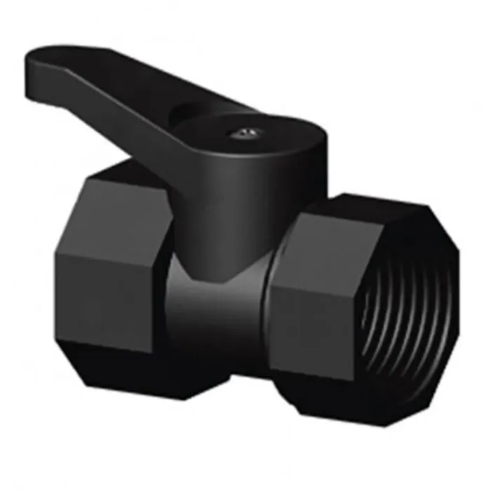 Merkloos Kogelkraan "Mini" Binnendraad x Buitendraad ¾" x ¾"