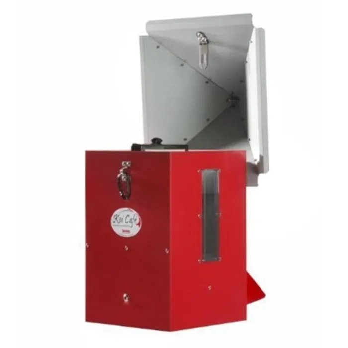 Koi Café Koi Cafe Rood Met Zonnepaneel