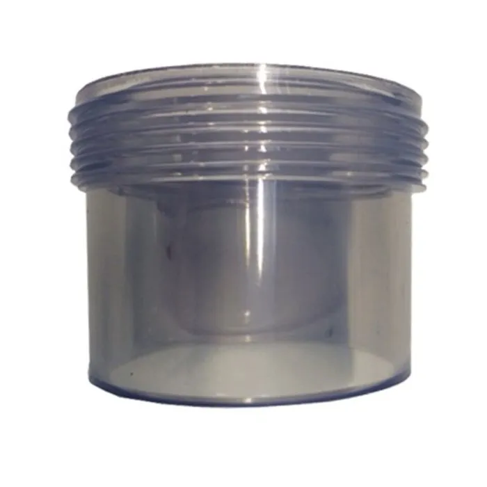 Kraagbus Delta UVC Transparant 63 mm