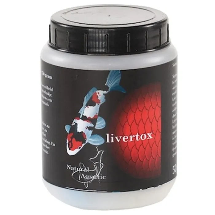 Natural Aquatic voor koi en vijver Livertox 50 gram (voor 7 kg voer)