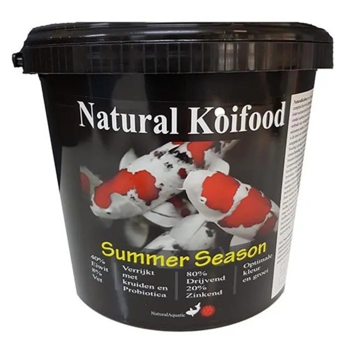 Natural Aquatic voor koi en vijver Natural Koifood Summer Season 2,2 kg