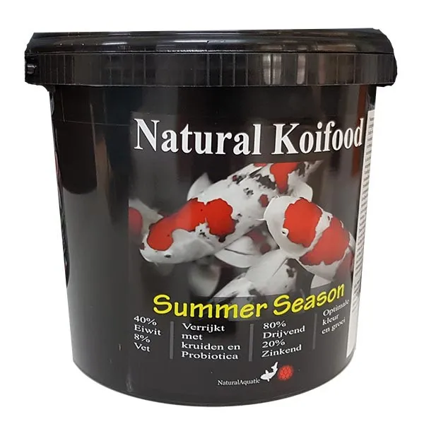 Natural Aquatic voor koi en vijver Natural Koifood Summer Season 4,4 kg