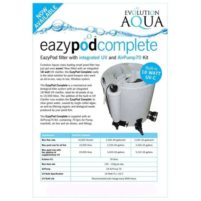 Evolution Aqua Nexus Eazy Pod Complete