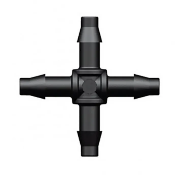 PE Luchtverdeler 4 mm Kruis-stuk