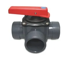 Profec Profec PVC 3-weg aansluitkraan 50/63 mm