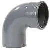 Wavin PVC Bocht Afvoer 88° 110 mm Manchet x Spie