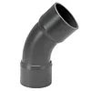 Effast PVC Bocht Druk 45° 90 mm