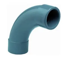Effast PVC Bocht spuitgiet 90 graden 90 mm
