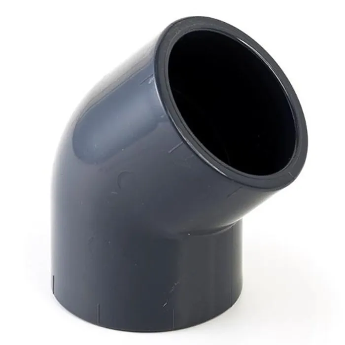 VDL PVC Knie Druk 45º 25 mm