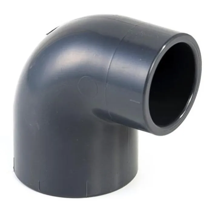 Effast PVC Knie Verloop Druk 90° 50x40 mm