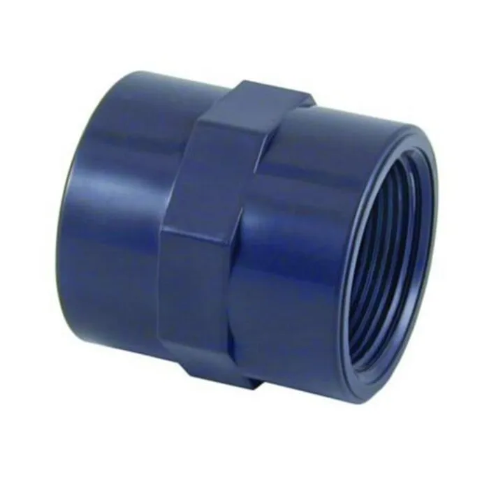 PVC schroefbus ½" binnendraad