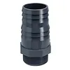 PVC Slangtule met buitendraad 16 mm x 3/8"