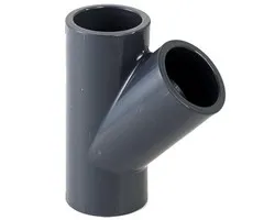 VDL PVC T-stuk Druk 45° 75 mm