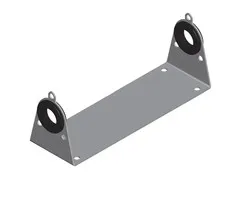 RVS beugel voor bodemmontage 25 mm (40/75/80W) voor de VGE PRO Inox Dompel UV-C