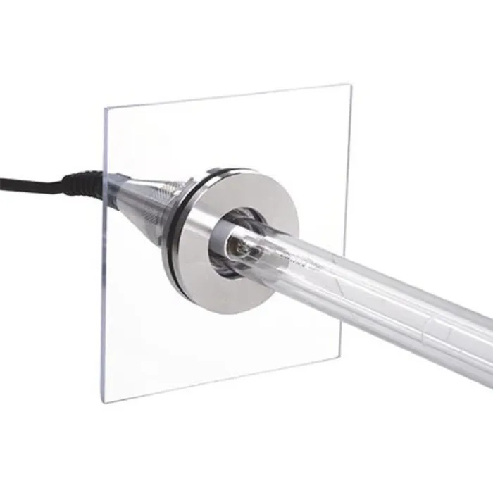 RVS Flens met binnendraad voor de VGE PRO Inox Dompel UV-C