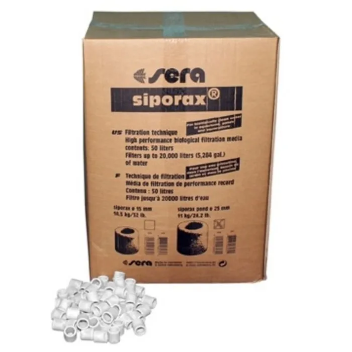Sera Sera Siporax 25 mm 50 ltr