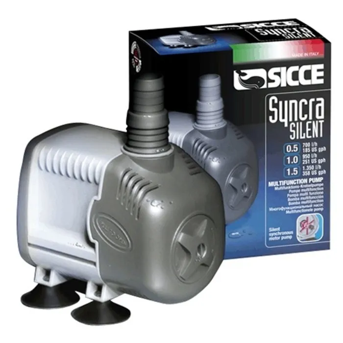 Sicce Sicce Syncra Silent Pump 1.5 - 1350 L/H 230v 1.5 mtr kabel
