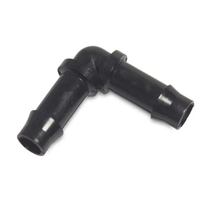 Merkloos Slangverbinder - Knie - 2 x Tule = 16 x 16 mm