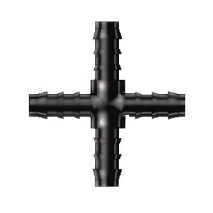 Merkloos Slangverbinder Kruisstuk 4x slangtule 13mm