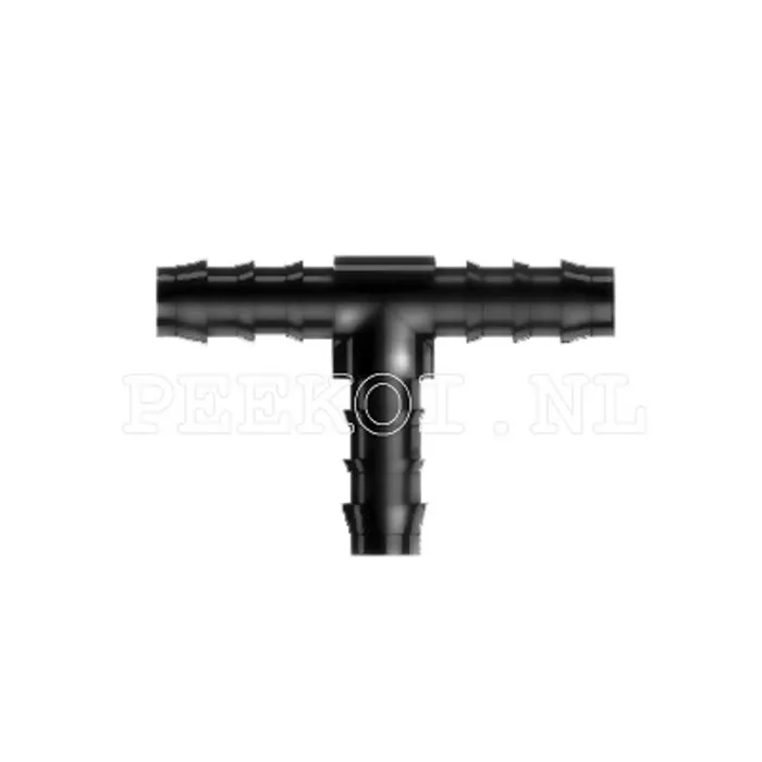 Merkloos Slangverbinder T-Stuk 19 x 13 x 19 mm