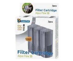 Superfish Superfish AquaFlow 50 Easy Click Cassette 3 stuks