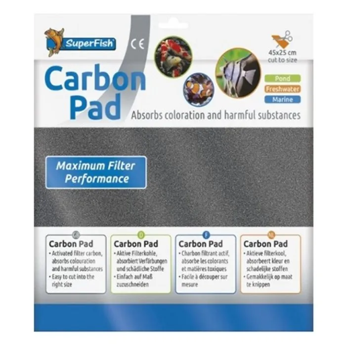 Superfish Superfish Carbon Pad 45 x 25 cm
