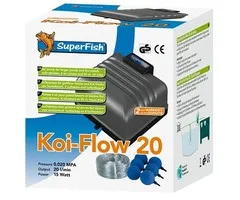 Superfish Superfish Luchtpomp Koi Flow 20 Professioneel Beluchtingsset