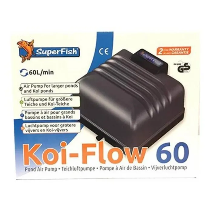 Superfish Superfish Luchtpomp Koi Flow 60
